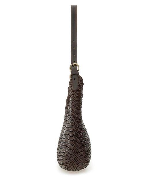 Dragon Diffusion Brown Half Moon Bag