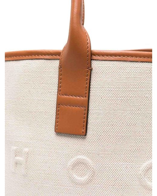 Hogan Natural Script Small Tote