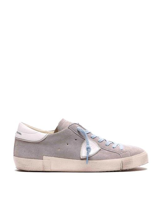 Philippe Model Gray Prsx Sneakers for men