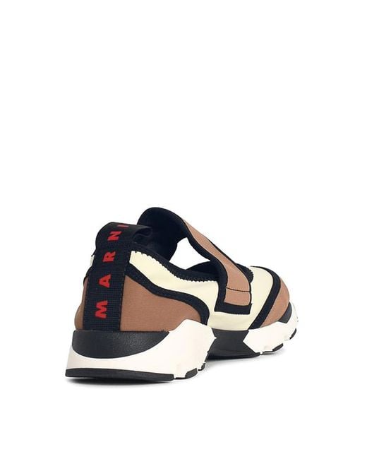 Marni White Running Sneakers