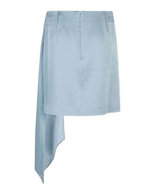Jonathan Simkhai Blue Skirt