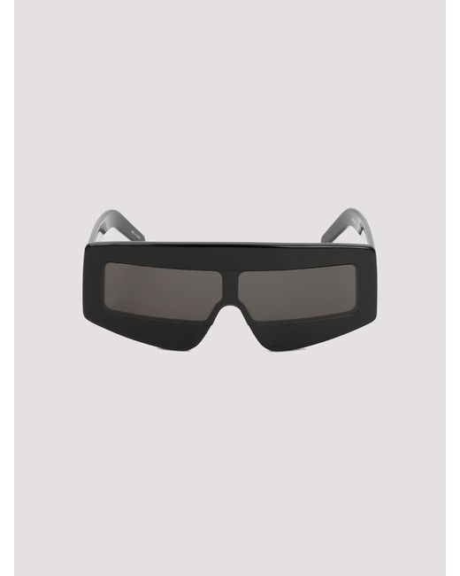Rick Owens Black Phleg Sunglasses for men