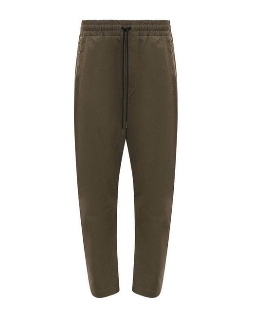Isabel Benenato Green Trousers for men