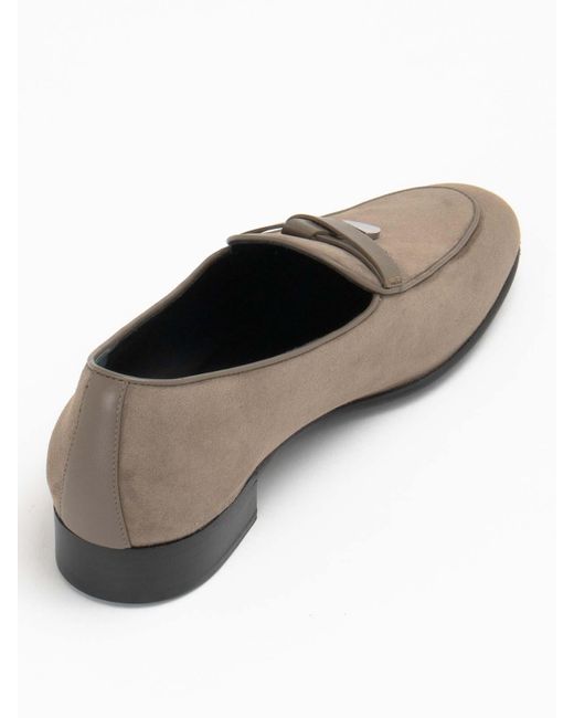Giuseppe Zanotti Gray Loafer for men