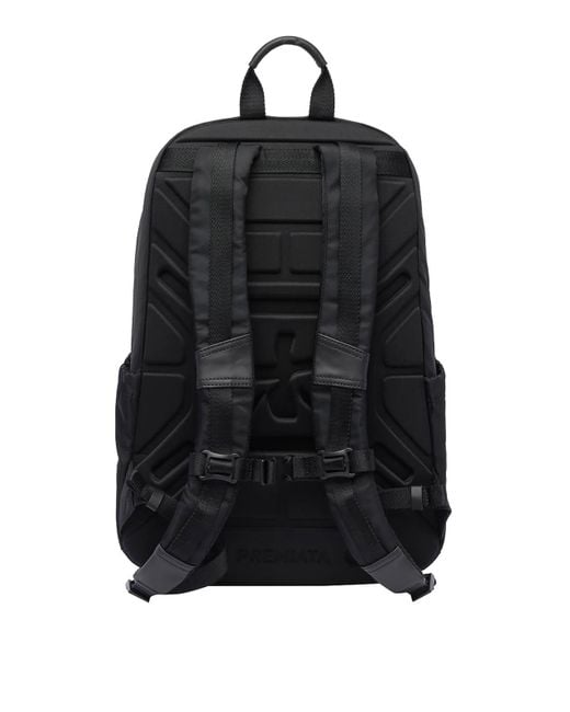 Premiata Black Wonder Backpack for men