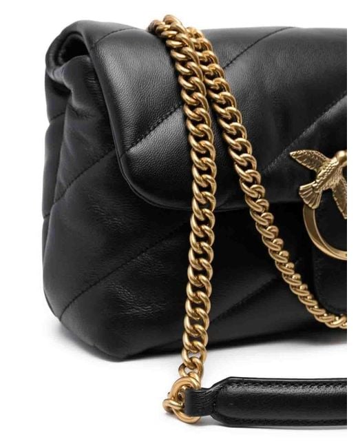 Pinko Black Love Puff Classic Bag