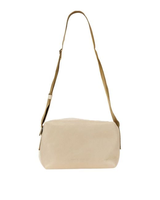 Uma Wang Natural Leather Shoulder Bag