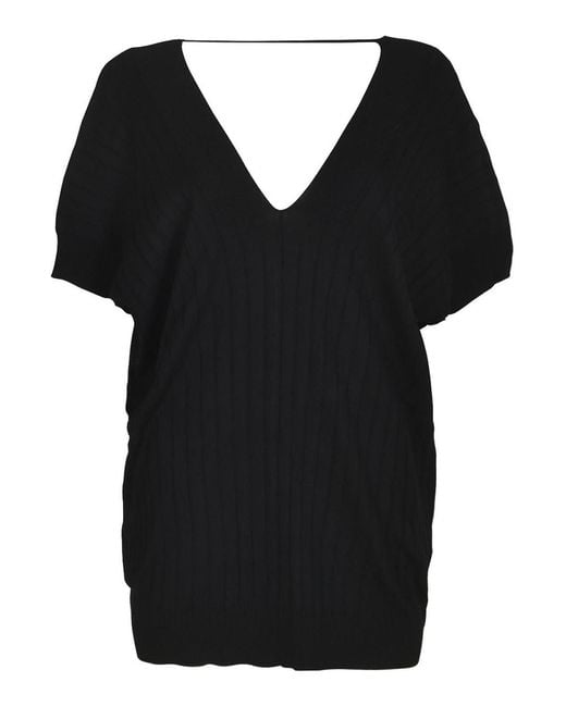 Plan C Black Sweaters