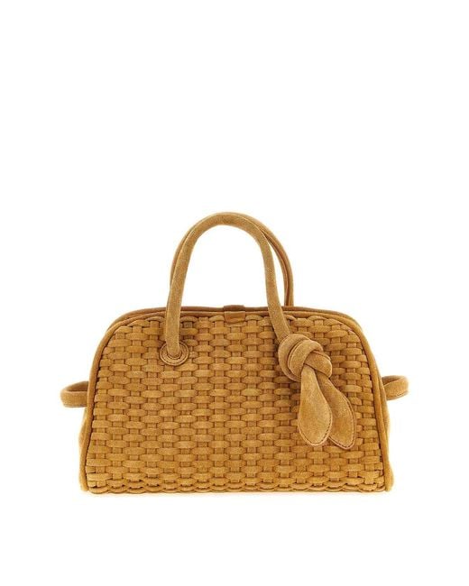 Jacquemus Metallic Le Petit Turismo Handbag