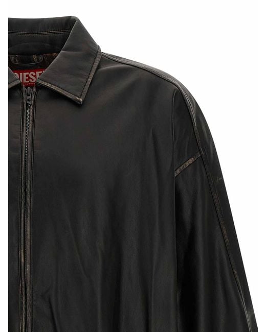 DIESEL Black 'J-Ake' Jacket for men