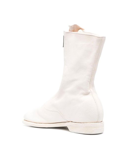 Guidi White Boots