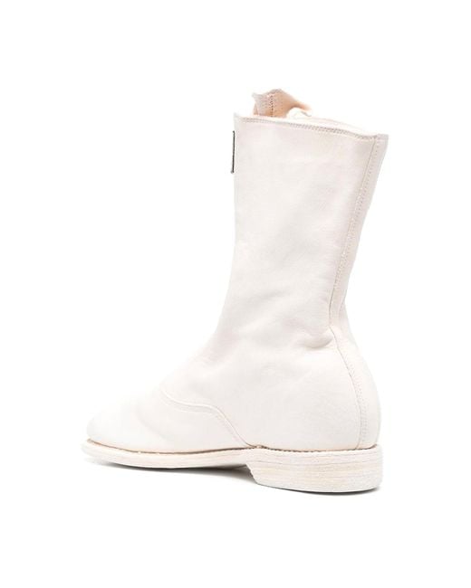 Guidi White Boots
