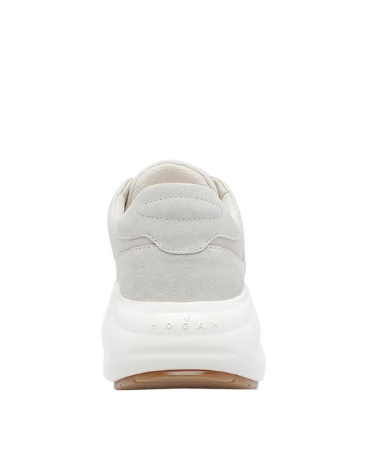 Hogan White Maxi Sneakers