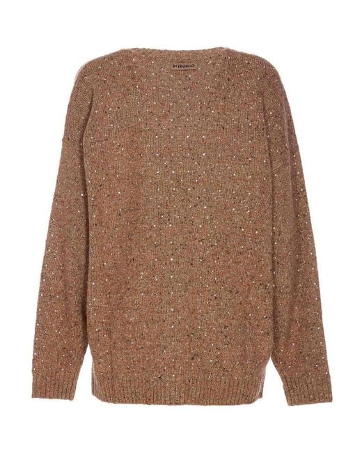 Pinko Brown Cardigan