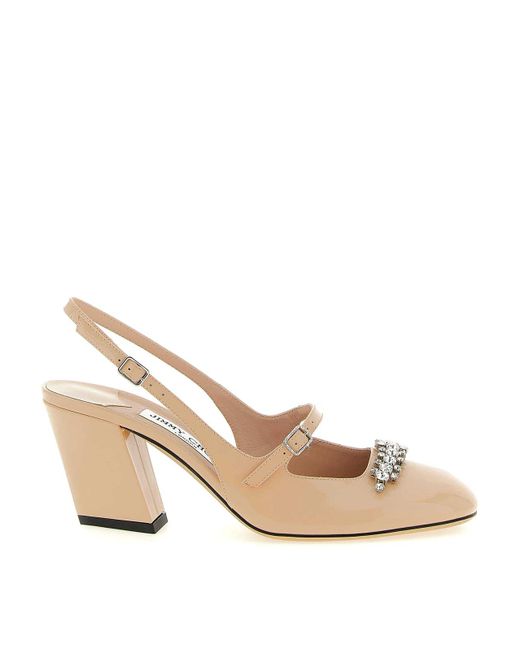 Jimmy Choo Natural Belinda Slingback
