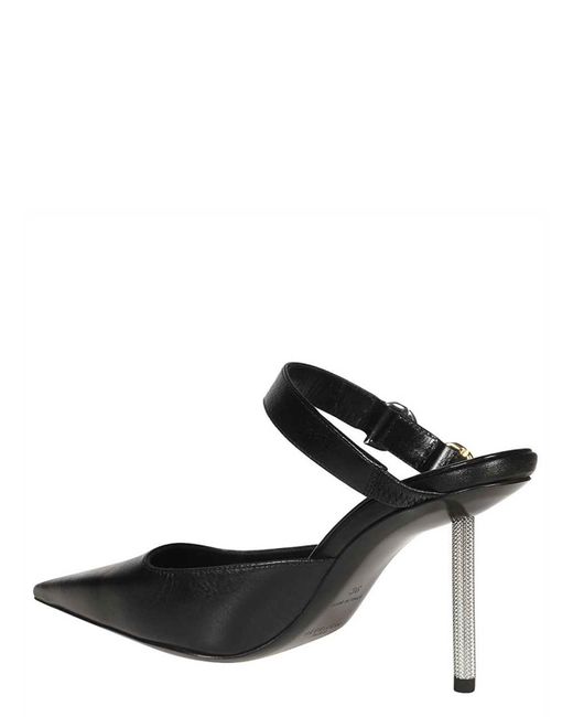 Givenchy Black Leather Sandals
