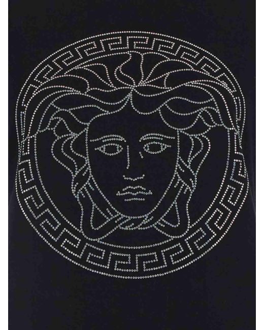 Versace Black T-shirt With Short Sleeves
