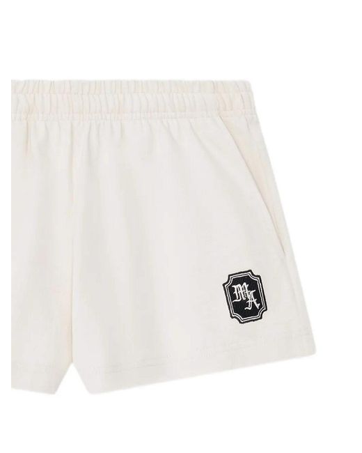 Amiri White Ma Chateau Sweatshorts