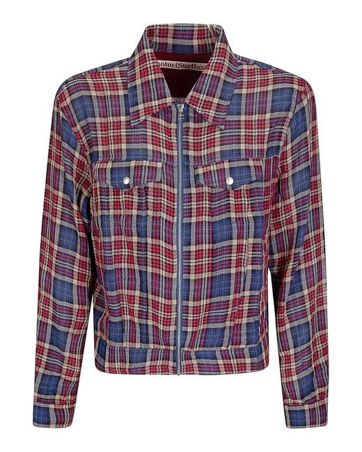Stockholm Surfboard Club Red Terrence Shirt for men