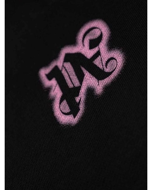 Palm Angels Black Sweatshirt