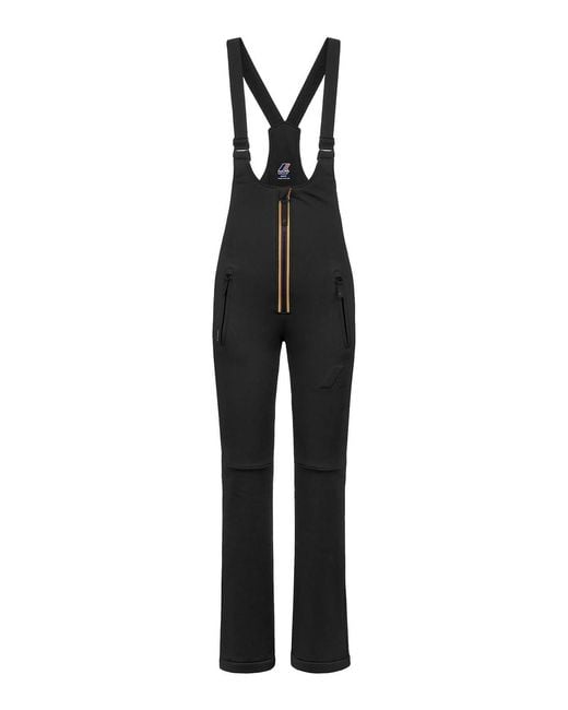 K-Way Black Bochaine Softshell