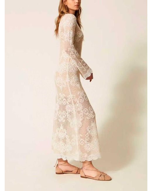 Twinset Natural Dress