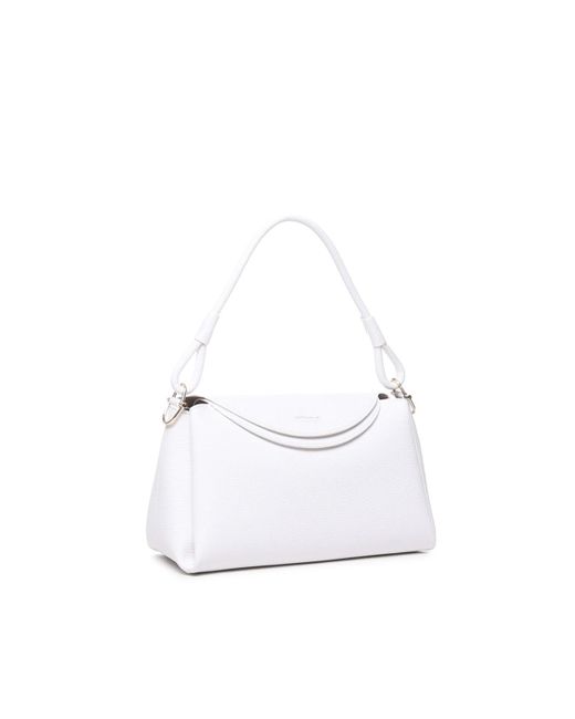 Coccinelle White Eclyps Medium Bag