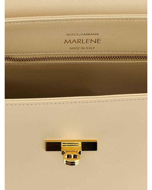 Dolce & Gabbana Natural Marlene Handbag