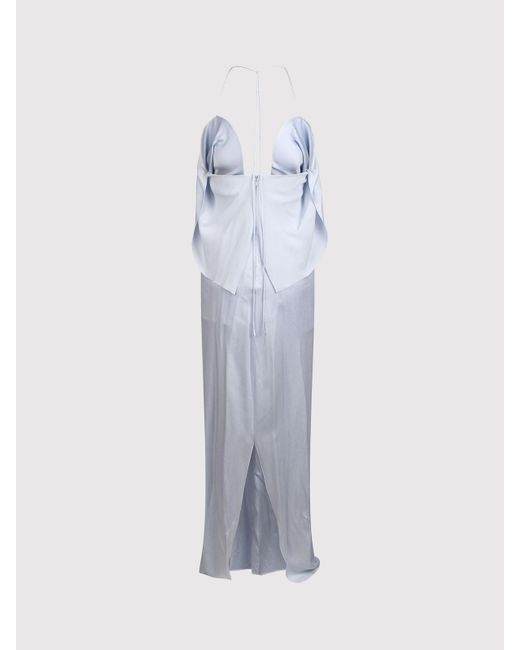 Victoria Beckham White Framed Tank Dress