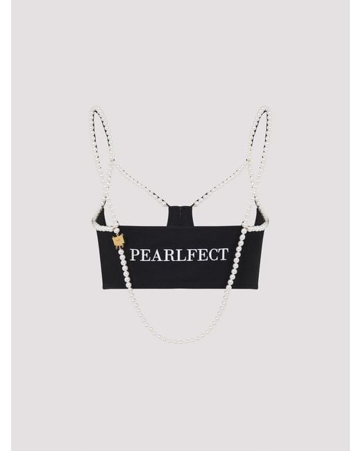 Moschino Black Sleeveless Tops