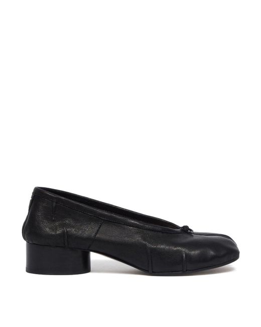 Maison Margiela Black Tabi New 30mm Ballerina Shoes
