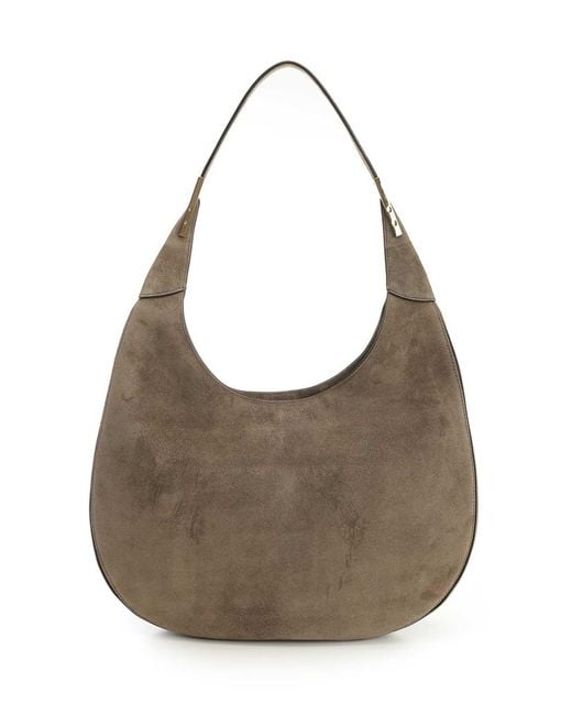 SAVETTE Gray Hobo Bag