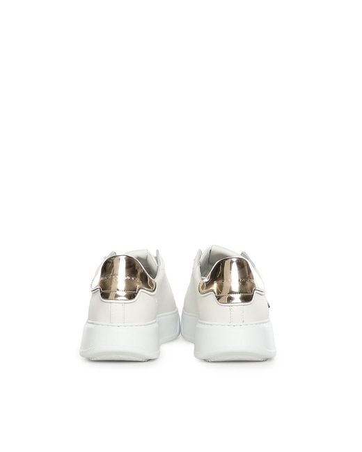 Philippe Model White Temple Leather Sneaker