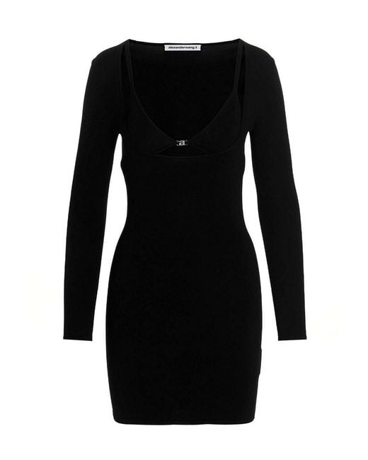 Alexander Wang Black Mini Dresses