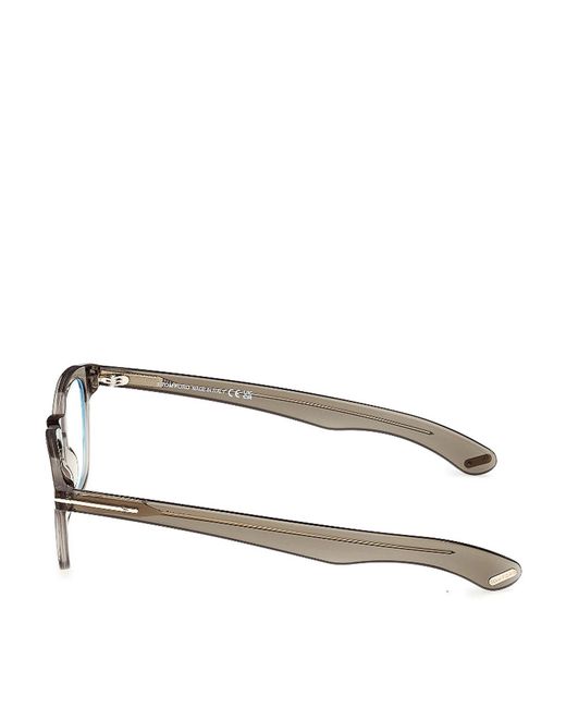 Tom Ford Gray Glasses for men
