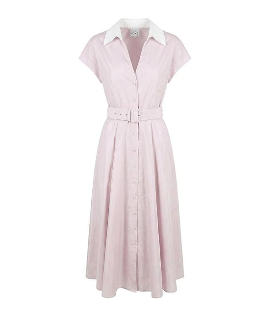 Sara Roka Pink 'Cheri90/B' Dress