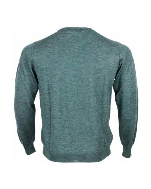 Barba Napoli Blue Sweater for men