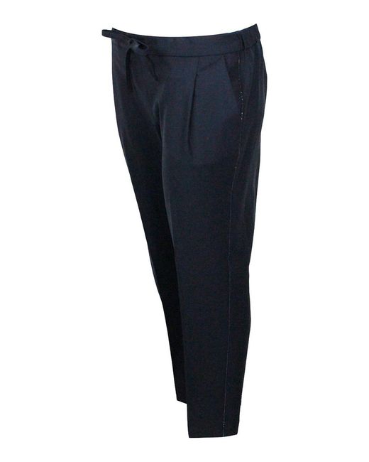 Fabiana Filippi Blue Trousers