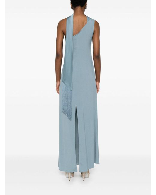 ‎Taller Marmo Blue Caroline Long Dress