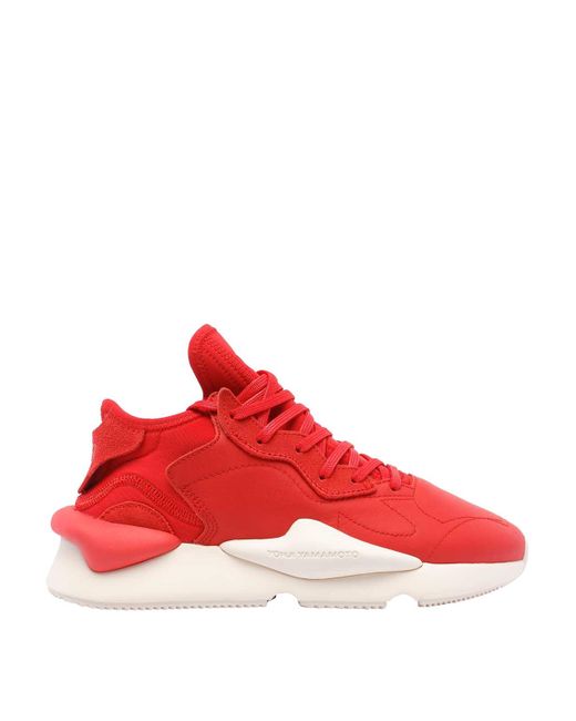 Y-3 Red Kaiwa Sneakers for men
