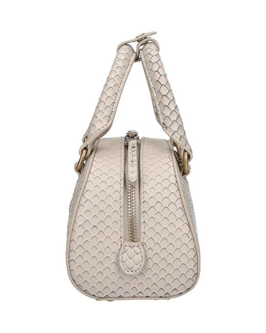 DIESEL White Shoulder Bag 1Dr Dome