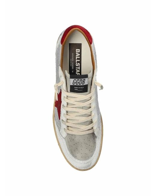 Golden Goose Deluxe Brand Brown Ballstar Leather Sneakers for men
