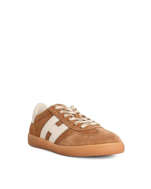 Hogan Brown Cool Suede Sneakers