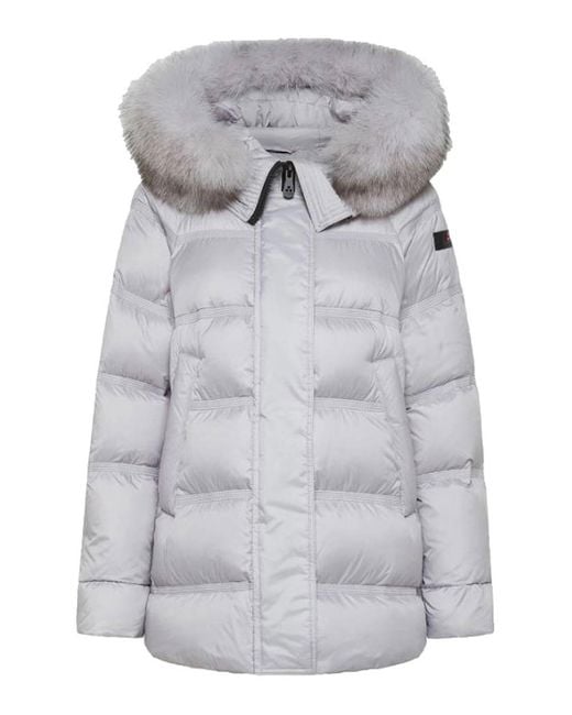 Peuterey Gray Jacket Takan Mqs 03 Fur-715