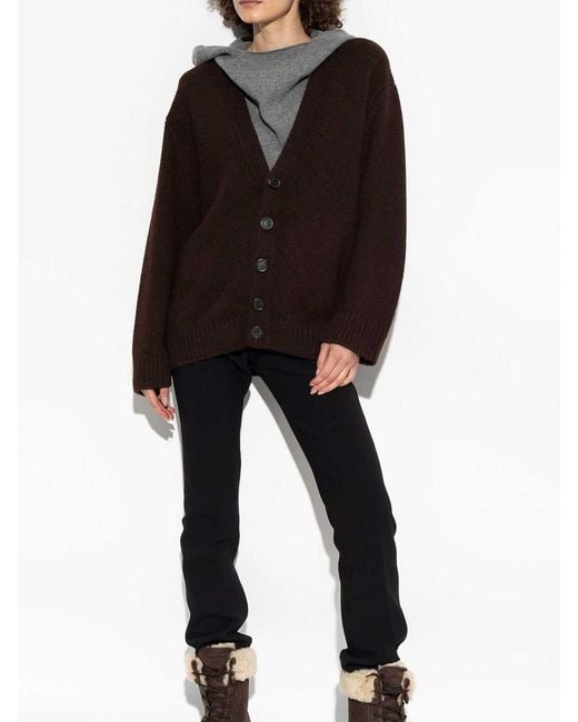 DSquared² Black Wool Cardigan