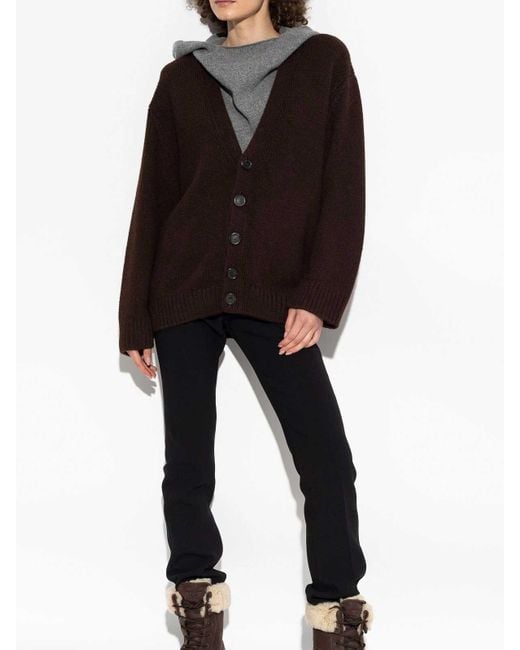DSquared² Black Wool Cardigan