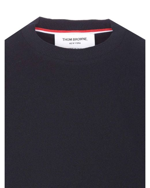 Thom Browne Black T-Shirt