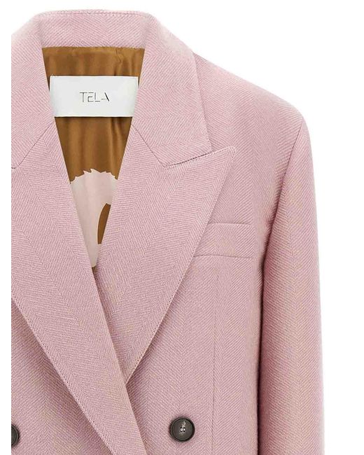 Tela Pink Nomade Jacket