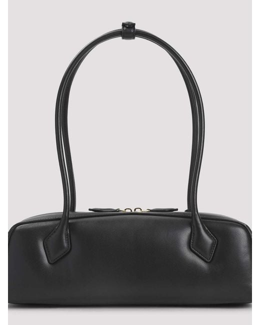 Alaïa Black Teckel Medium Padded Shoulder Bag
