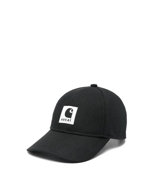 Sacai Black Xcarhartt Wip Duck Cap